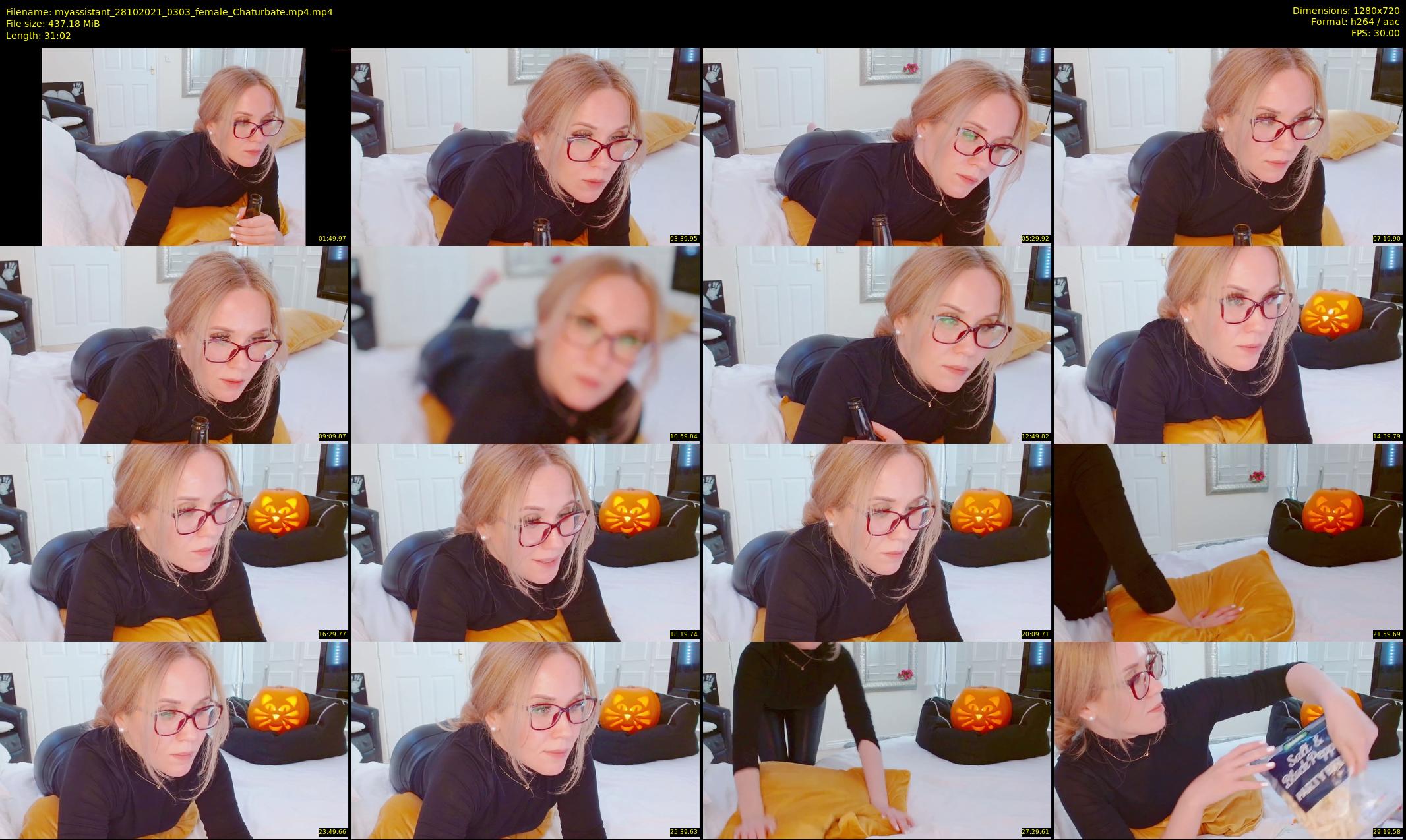 myassistant — 32 minute Chaturbate female cam show recording, 720p, Oct 28, 2021