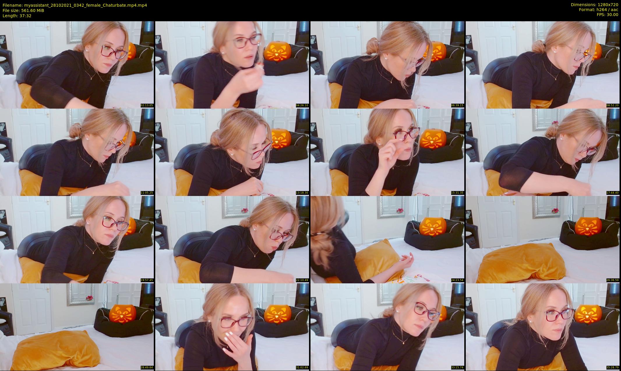 myassistant — 38 minute Chaturbate female cam show recording, 720p, Oct 28, 2021