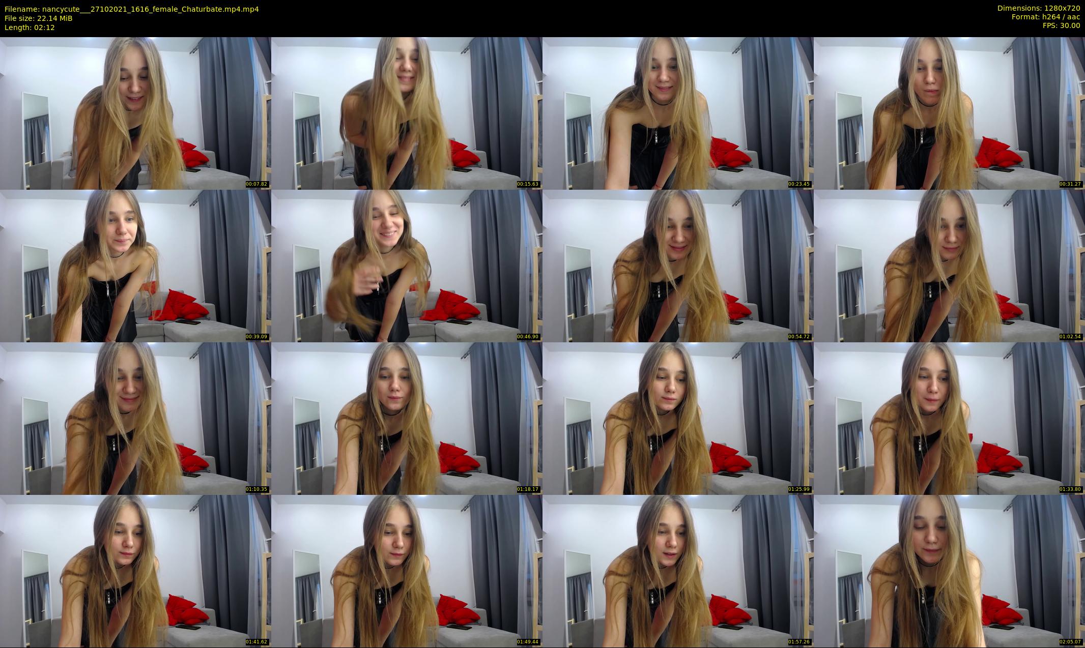 nancycute__ — 3 minute Chaturbate female cam show recording, 720p, Oct 27, 2021