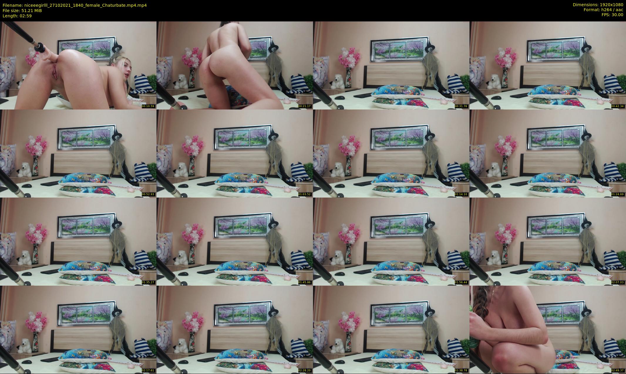niceeegirlll — 3 minute Chaturbate couple cam show recording, 1080p, Oct 27, 2021
