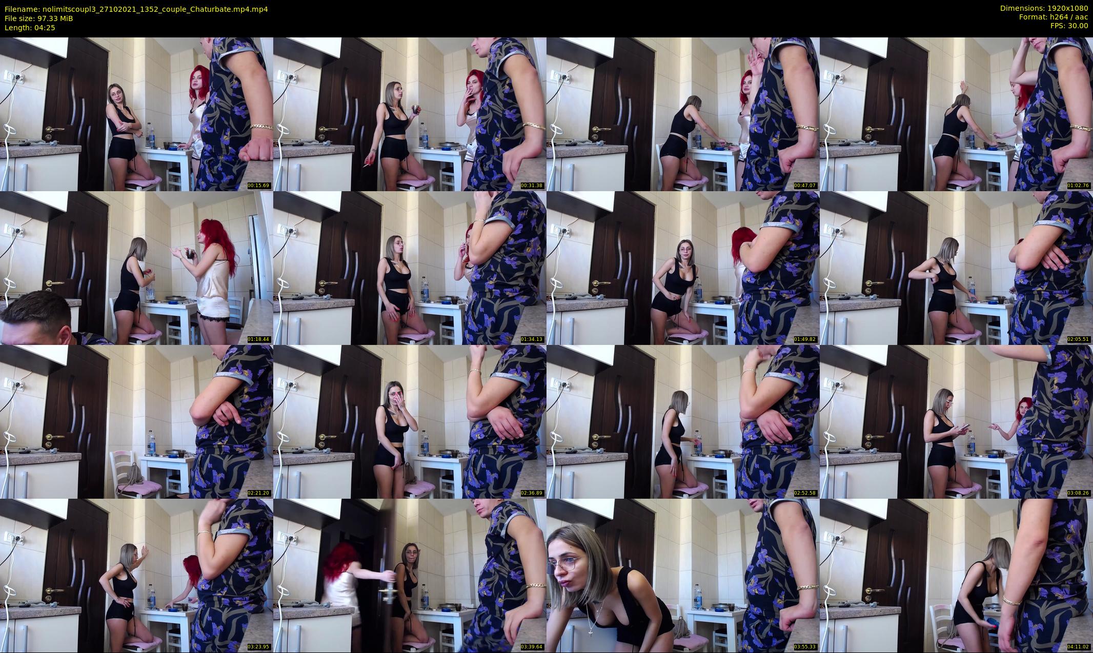 nolimitscoupl3 — 5 minute Chaturbate couple cam show recording, 1080p, Oct 27, 2021