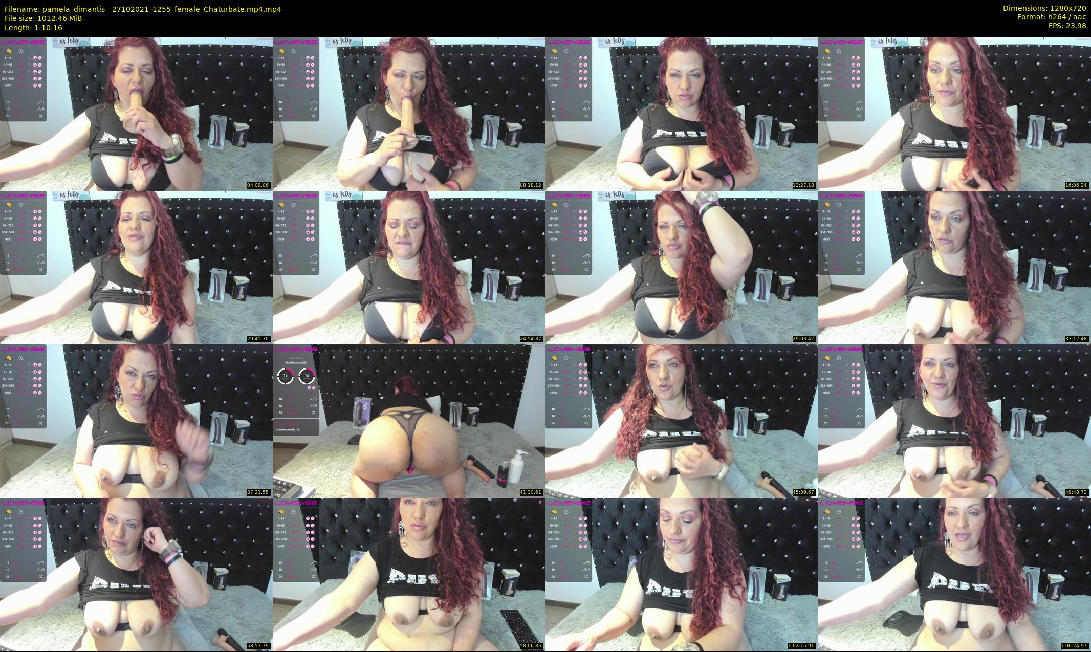 pamela_dimantis_ — 71 minute Chaturbate female cam show recording, 720p, Oct 27, 2021