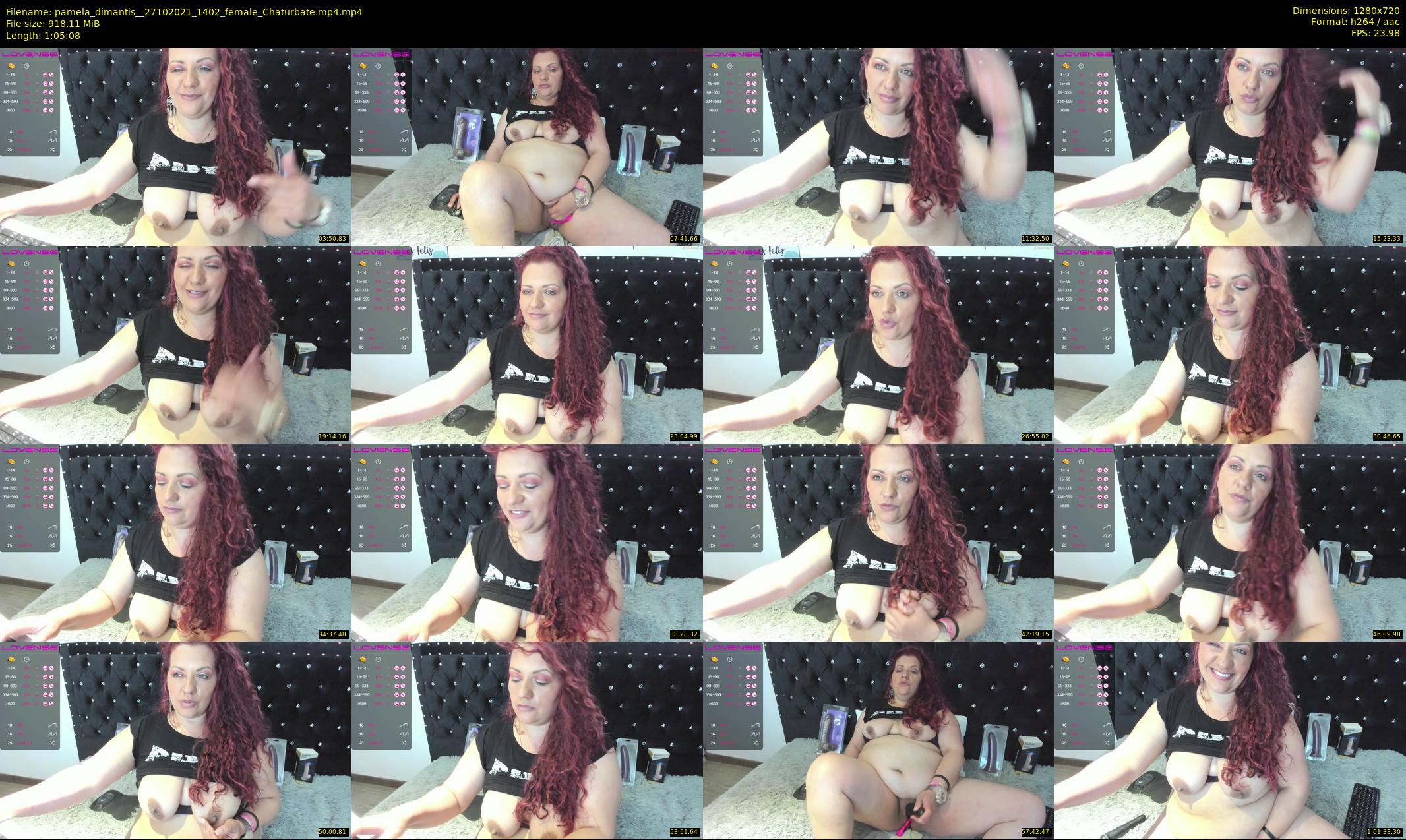 pamela_dimantis_ — 66 minute Chaturbate female cam show recording, 720p, Oct 27, 2021