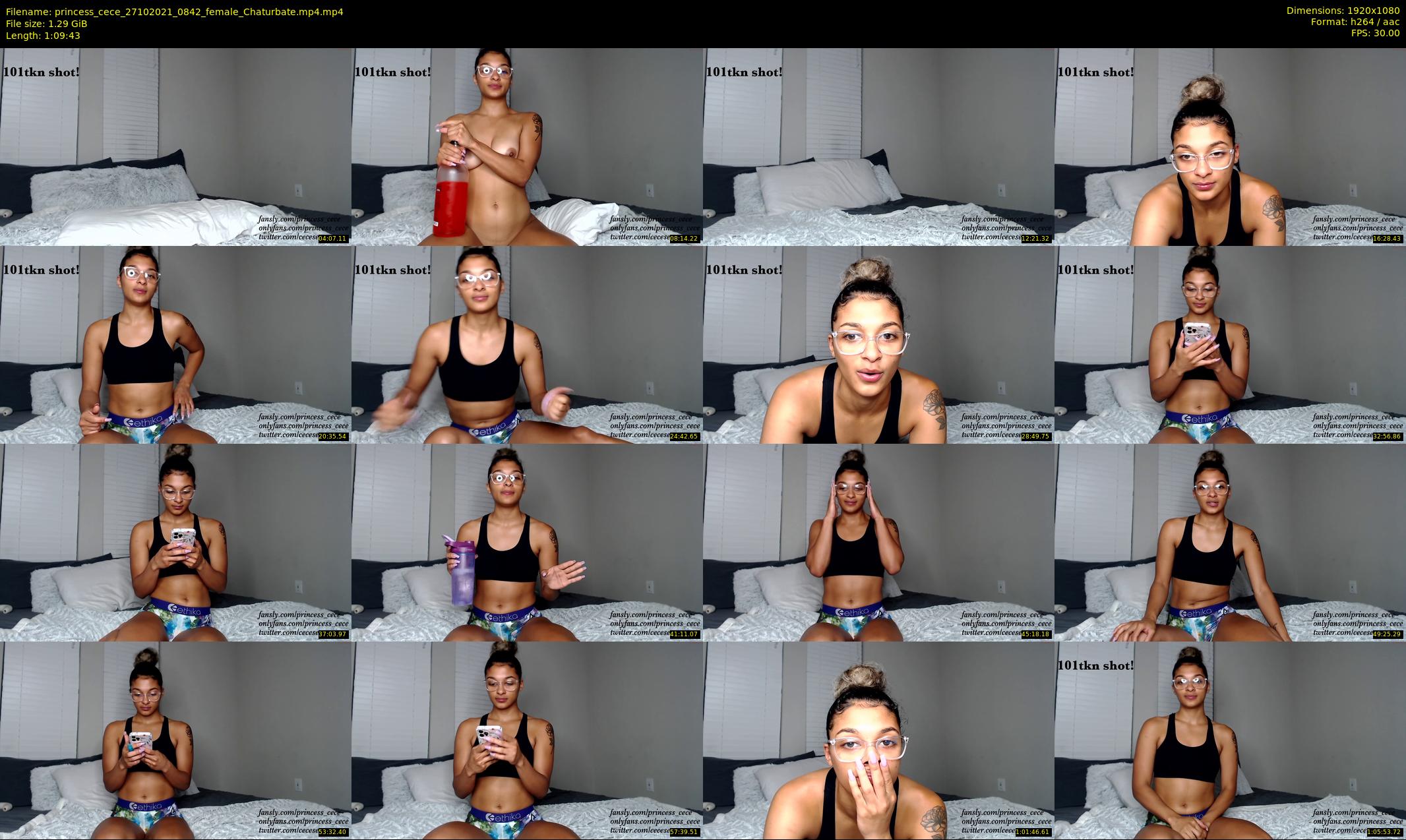 princess_cece — 70 minute Chaturbate female cam show recording, 1080p, Oct 27, 2021