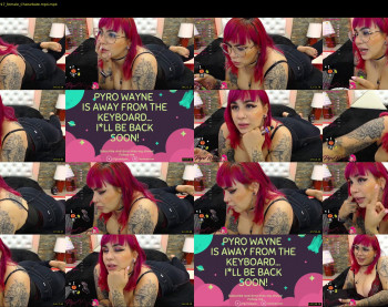 pyrowayne — 71 minute Chaturbate female cam show recording, 1080p, Oct 28, 2021