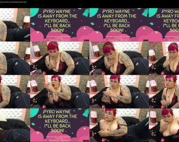 pyrowayne — 76 minute Chaturbate female cam show recording, 1080p, Oct 28, 2021