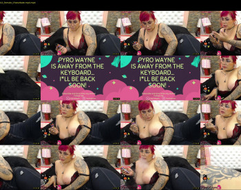 pyrowayne — 43 minute Chaturbate female cam show recording, 1080p, Oct 28, 2021