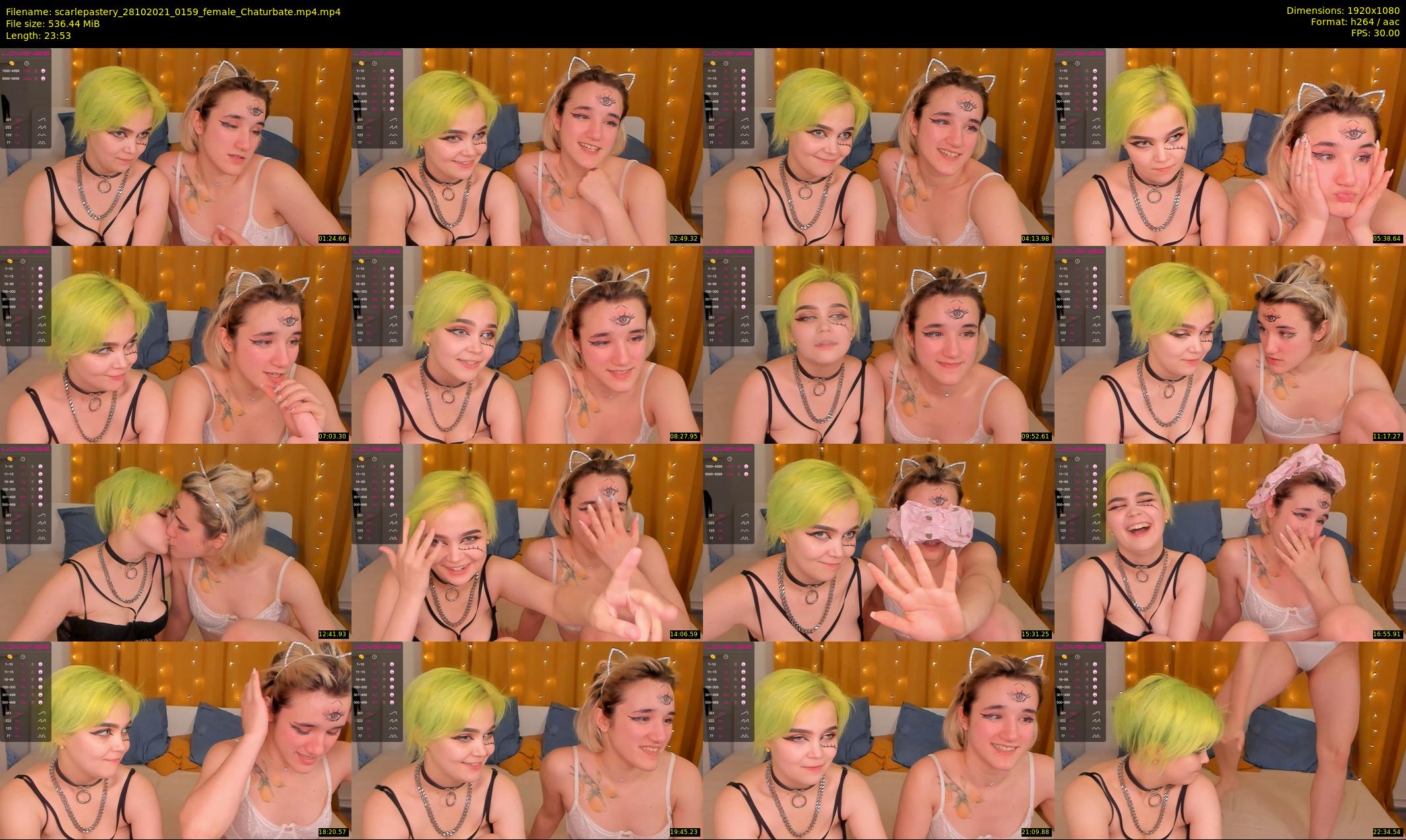 scarlepastery — 24 minute Chaturbate couple cam show recording, 1080p, Oct 28, 2021