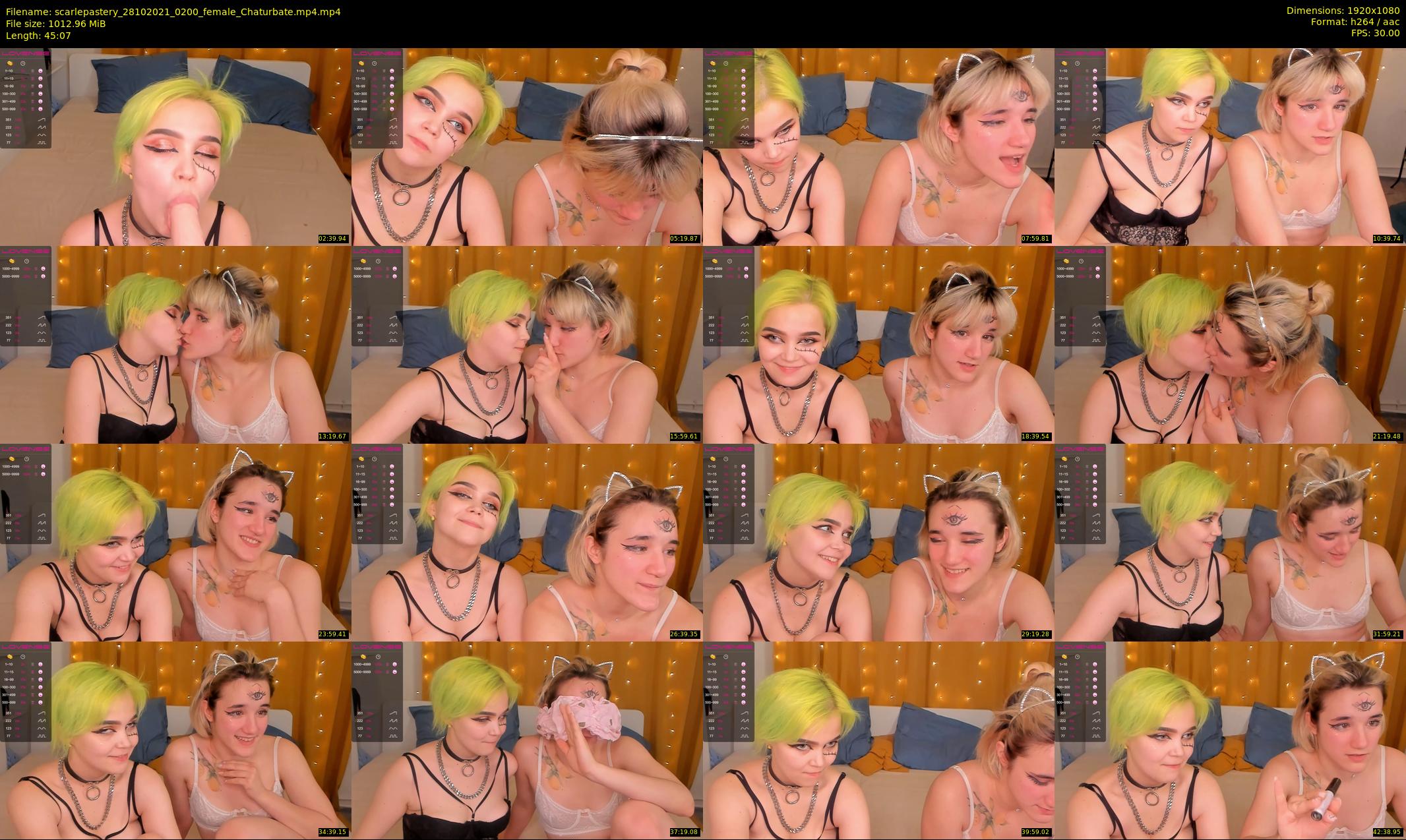 scarlepastery — 46 minute Chaturbate couple cam show recording, 1080p, Oct 28, 2021