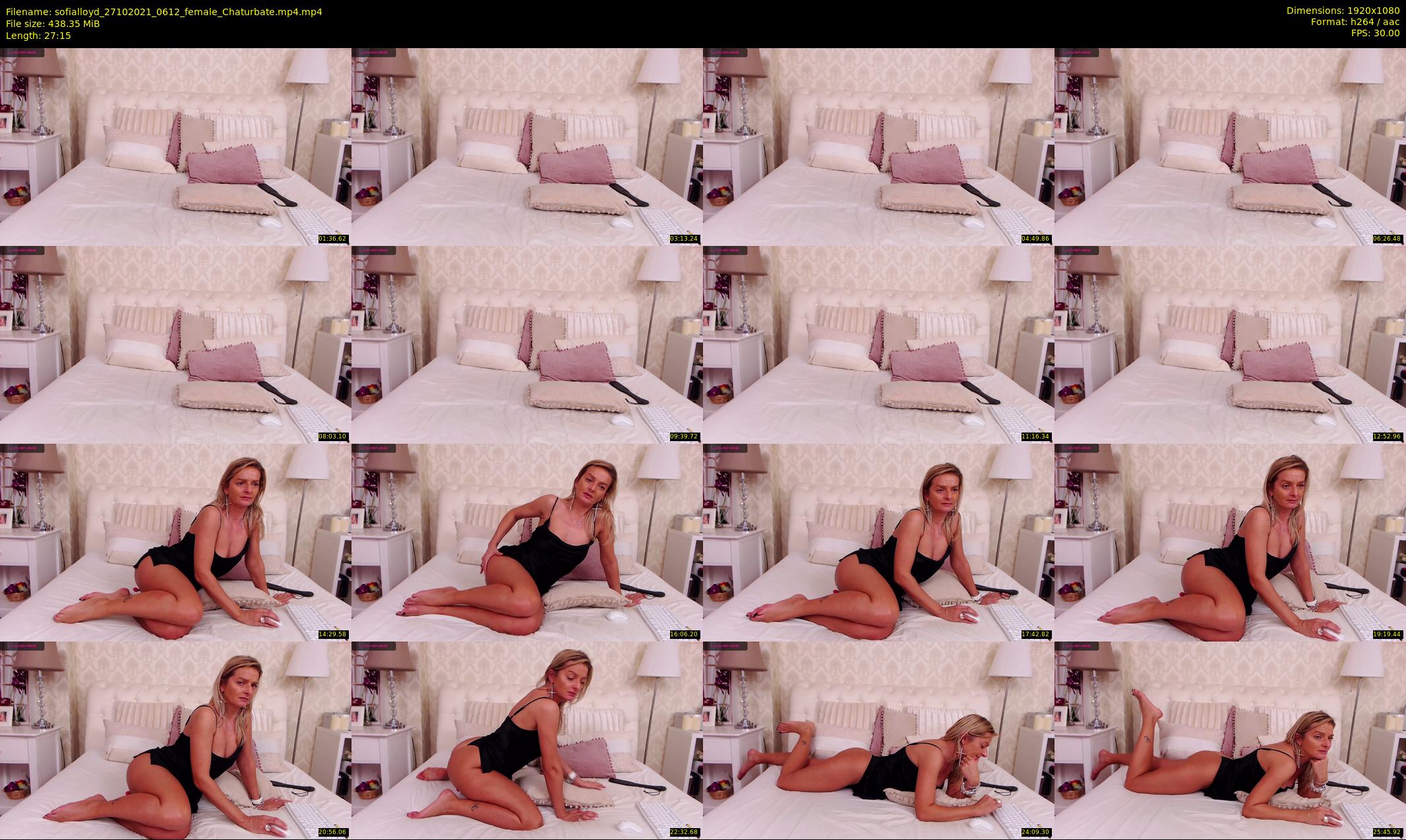 sofialloyd — 28 minute Chaturbate female cam show recording, 1080p, Oct 27, 2021