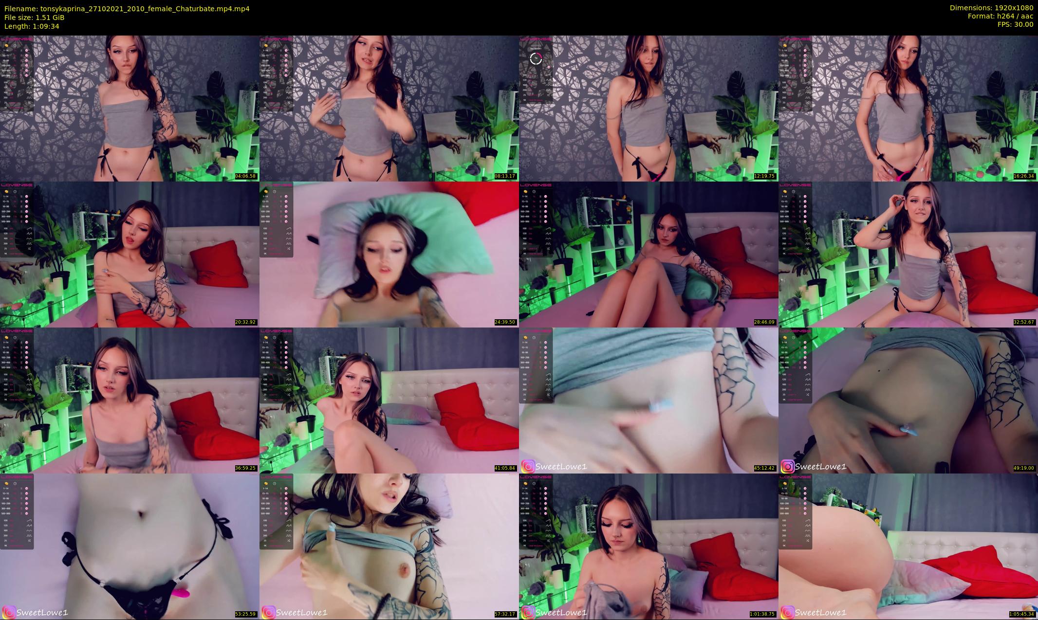 tonsykaprina — 70 minute Chaturbate couple cam show recording, 1080p, Oct 27, 2021