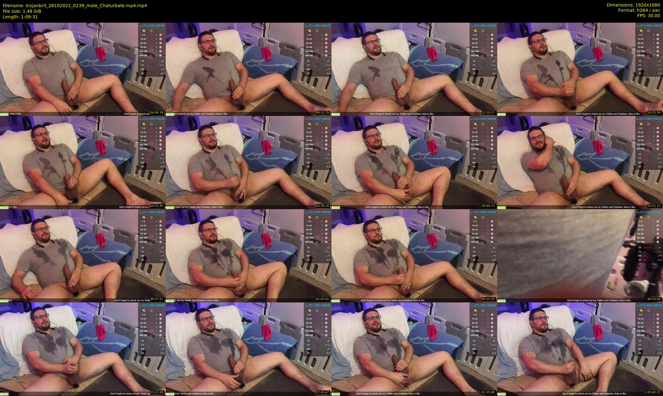 trojanbrit — 70 minute Chaturbate male cam show recording, 1080p, Oct 28, 2021
