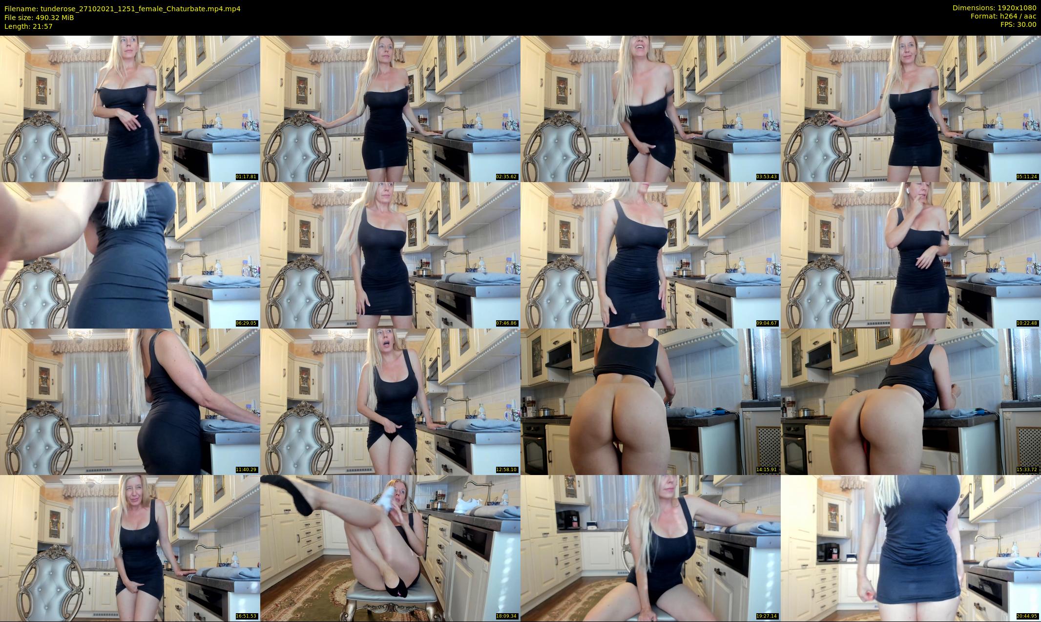 tunderose — 22 minute Chaturbate female cam show recording, 1080p, Oct 27, 2021