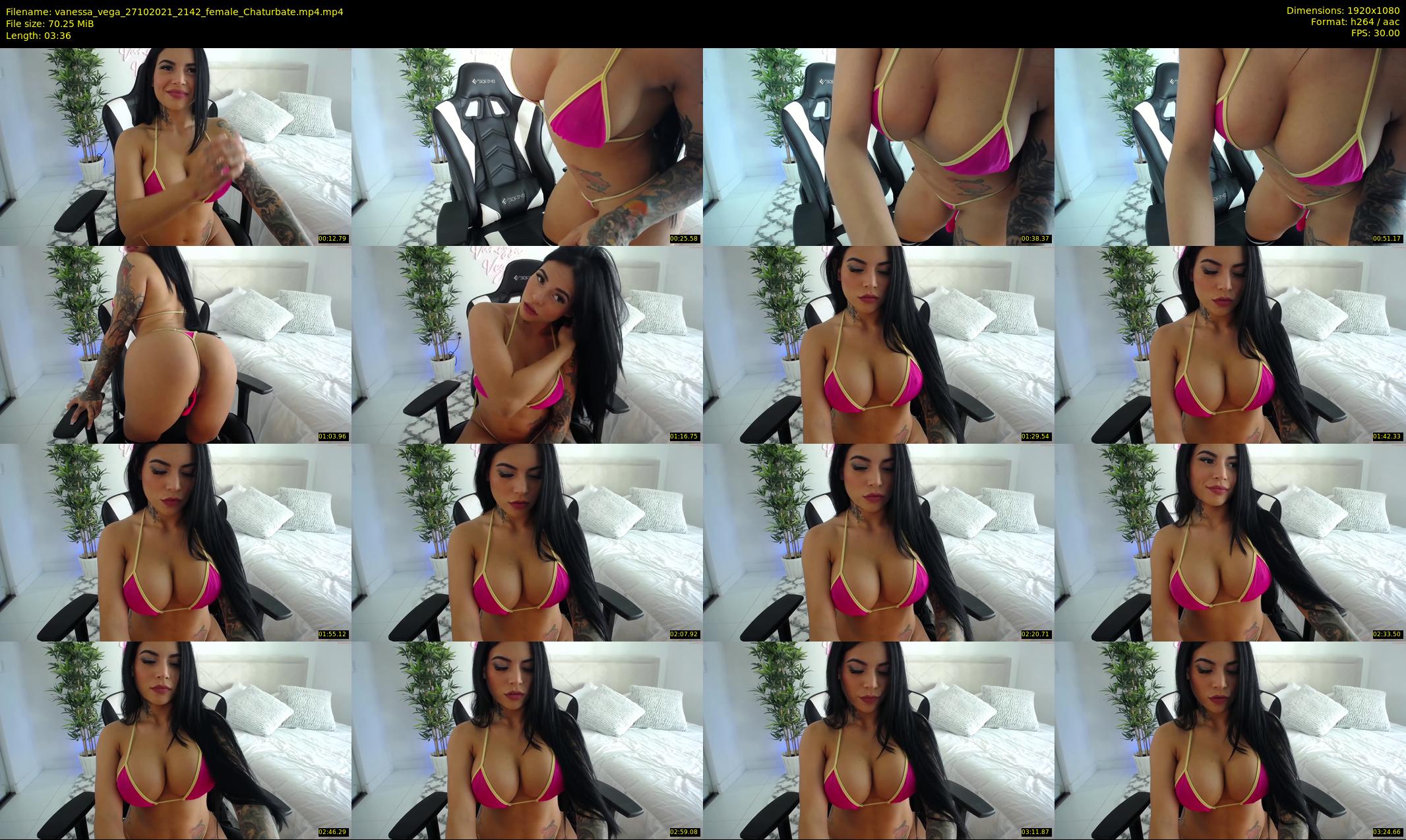 vanessa_vega — 4 minute Chaturbate female cam show recording, 1080p, Oct 27, 2021
