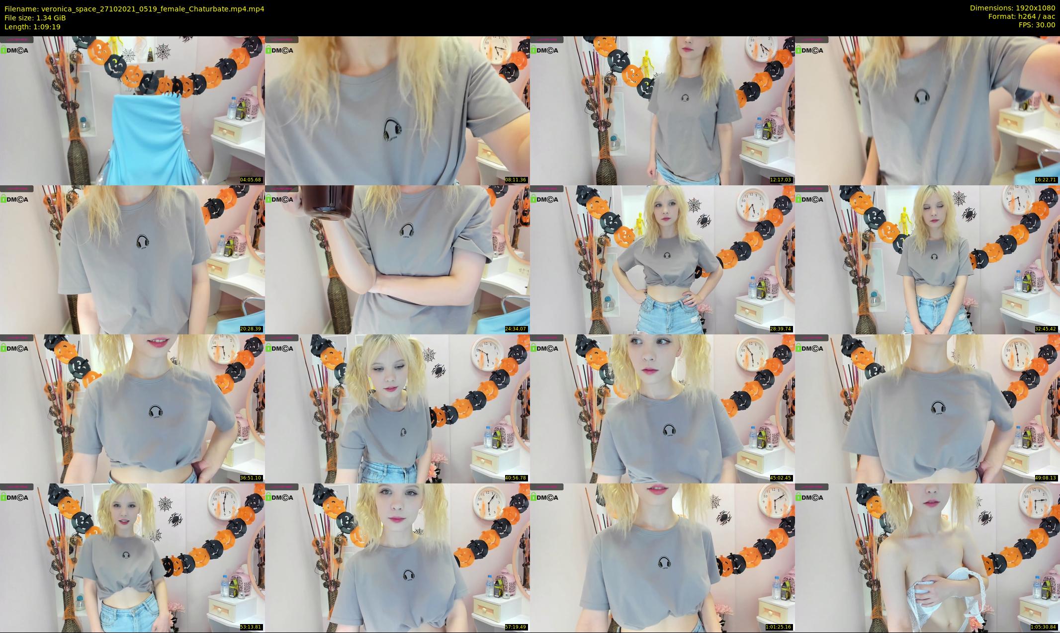 veronica_space — 70 minute Chaturbate female cam show recording, 1080p, Oct 27, 2021