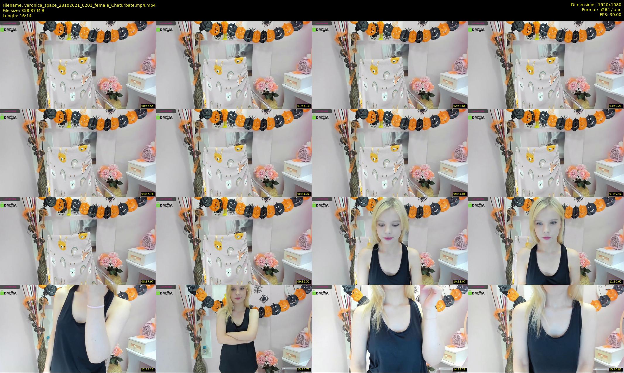 veronica_space — 17 minute Chaturbate female cam show recording, 1080p, Oct 28, 2021