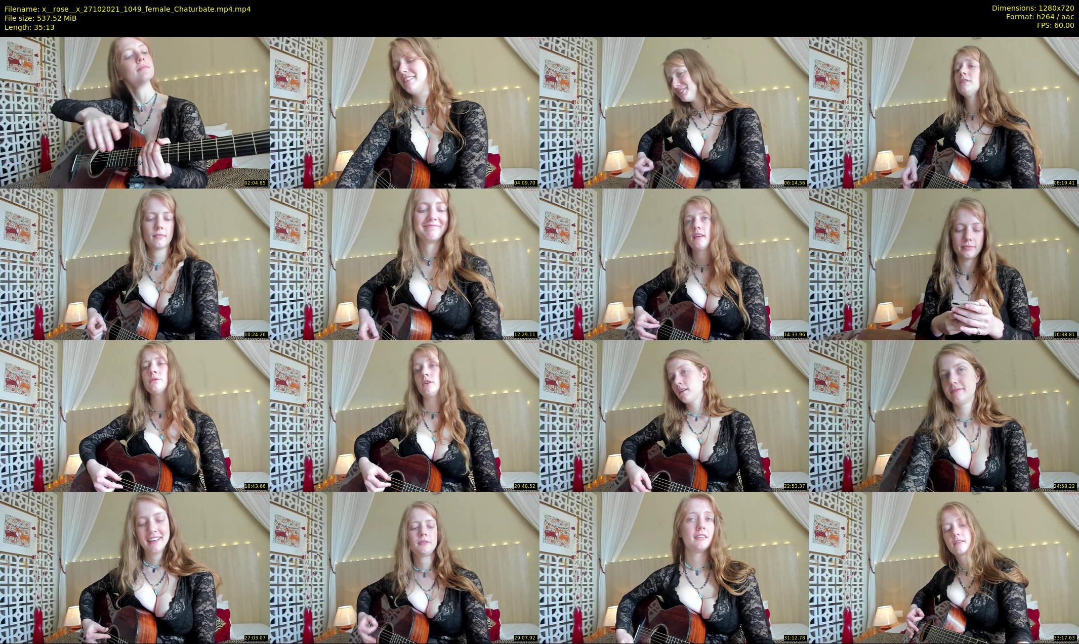 x__rose__x — 36 minute Chaturbate female cam show recording, 720p, Oct 27, 2021