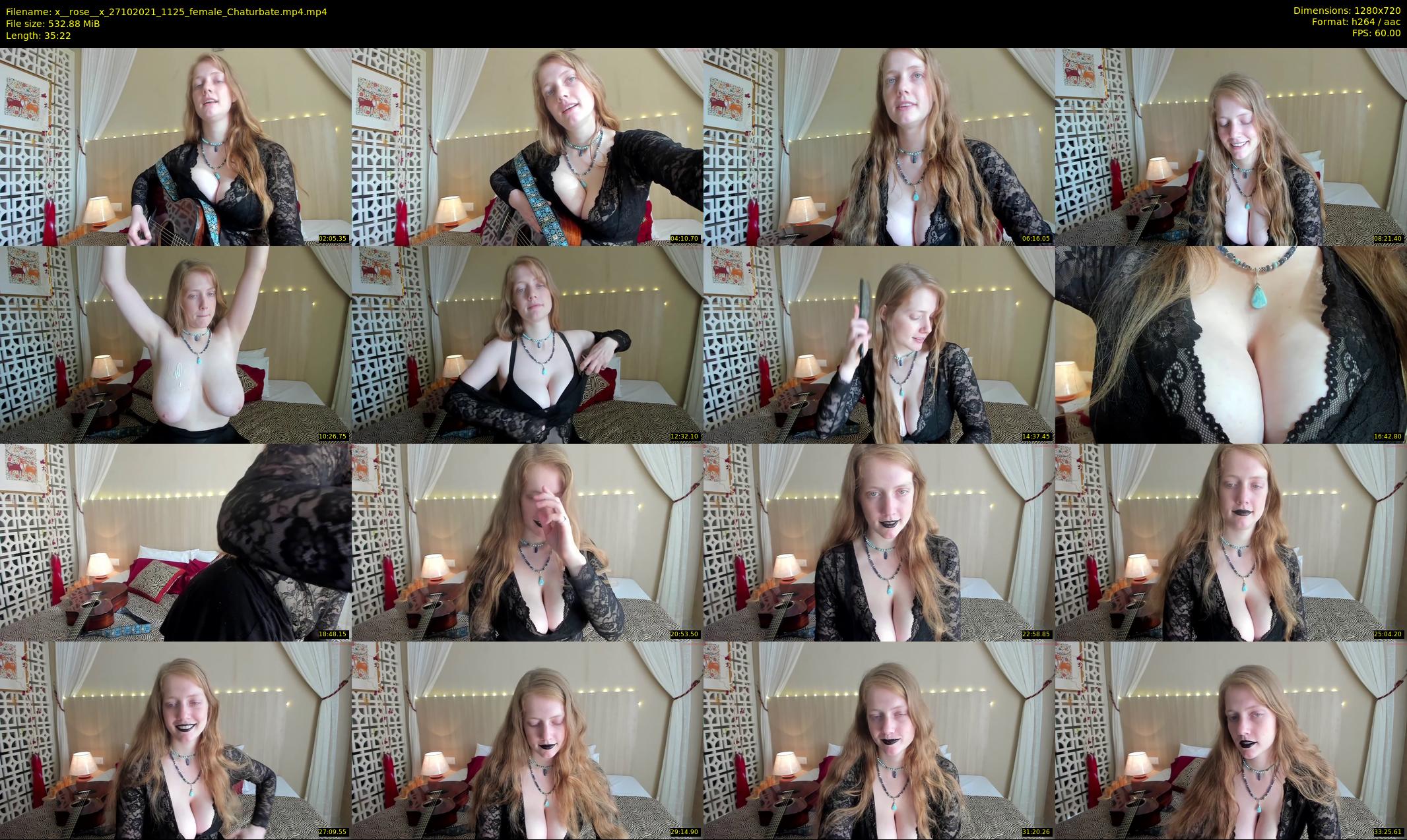 x__rose__x — 36 minute Chaturbate female cam show recording, 720p, Oct 27, 2021