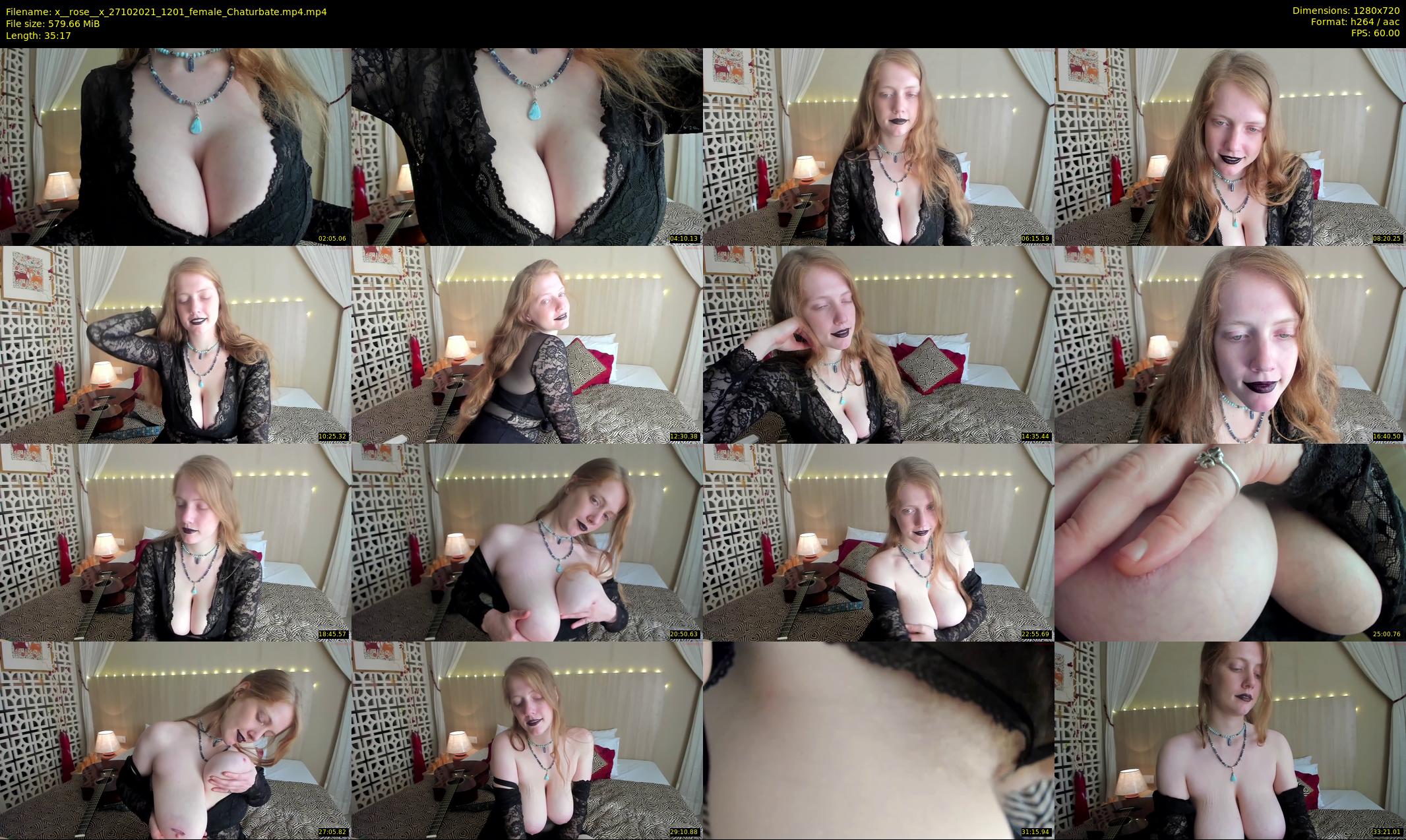 x__rose__x — 36 minute Chaturbate female cam show recording, 720p, Oct 27, 2021