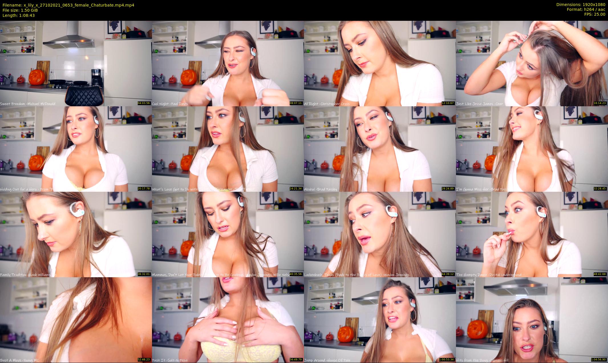 x_lily_x — 69 minute Chaturbate female cam show recording, 1080p, Oct 27, 2021