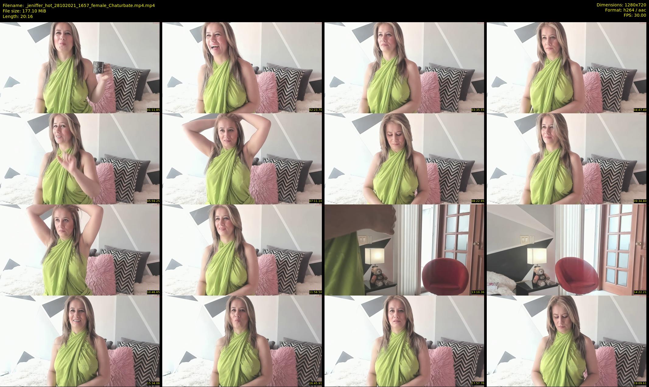 _jeniffer_hot — 21 minute Chaturbate female cam show recording, 720p, Oct 28, 2021