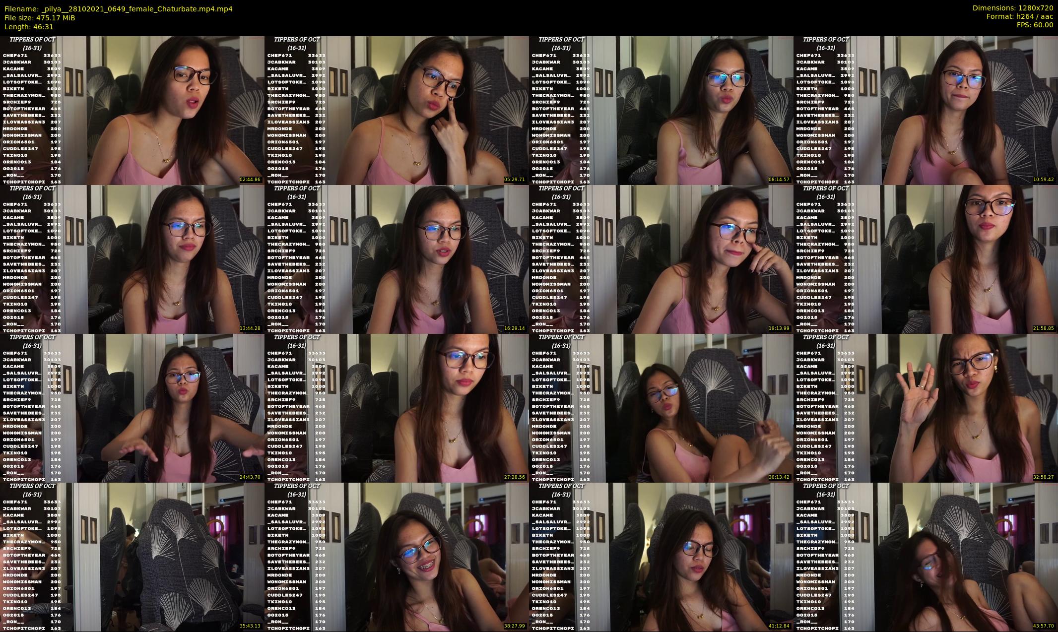 _pilya_ — 47 minute Chaturbate female cam show recording, 720p, Oct 28, 2021