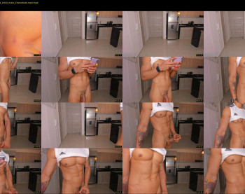 aaronmagnum — 25 minute Chaturbate male cam show recording, 1080p, Oct 28, 2021