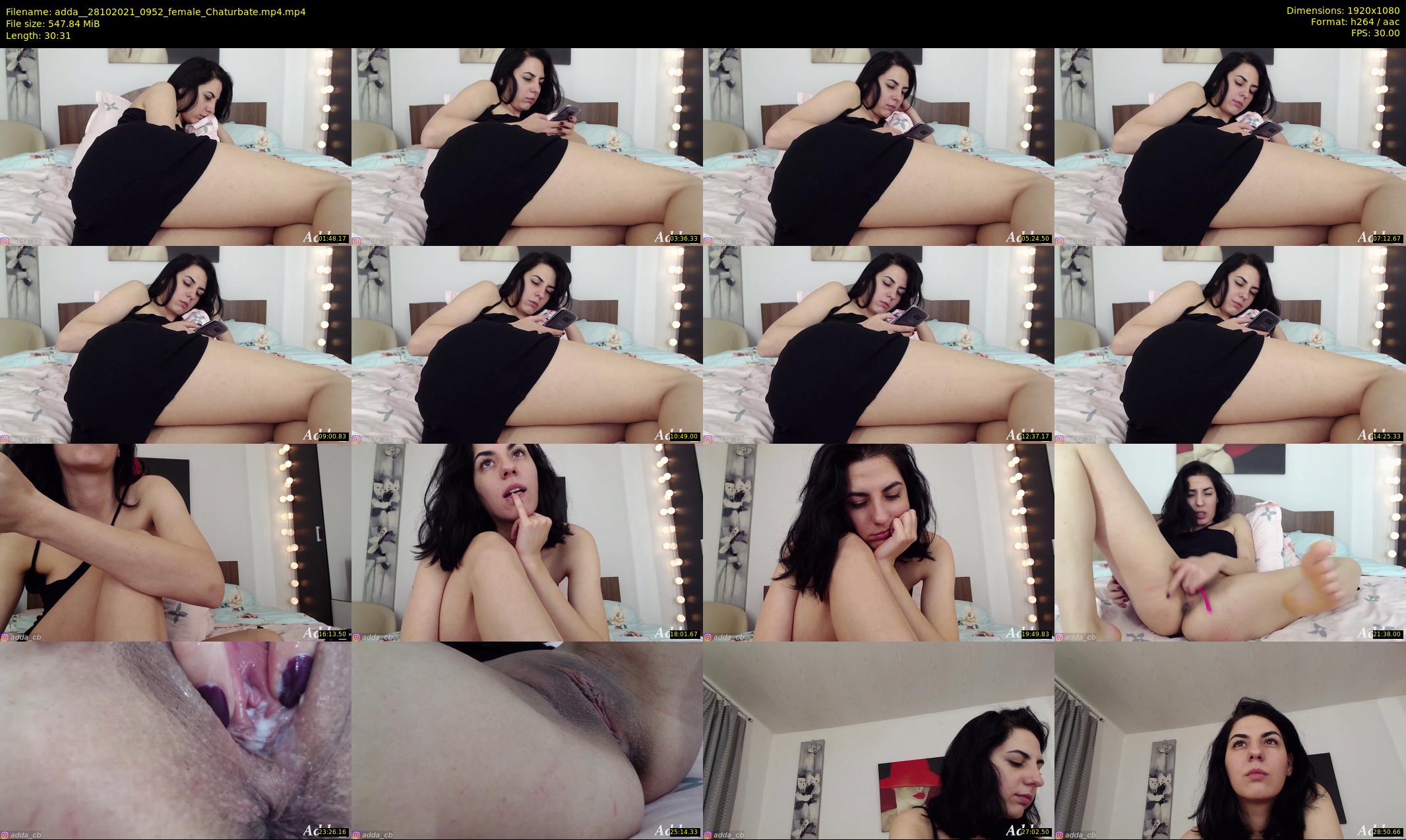 adda_ — 31 minute Chaturbate female cam show recording, 1080p, Oct 28, 2021