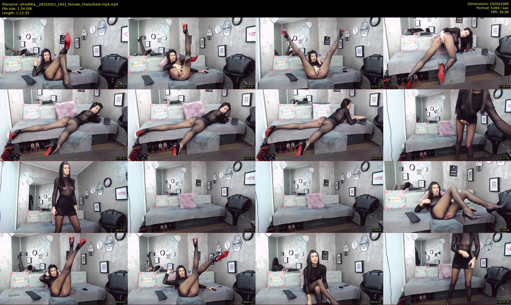 afroditha_ — 73 minute Chaturbate female cam show recording, 1080p, Oct 28, 2021