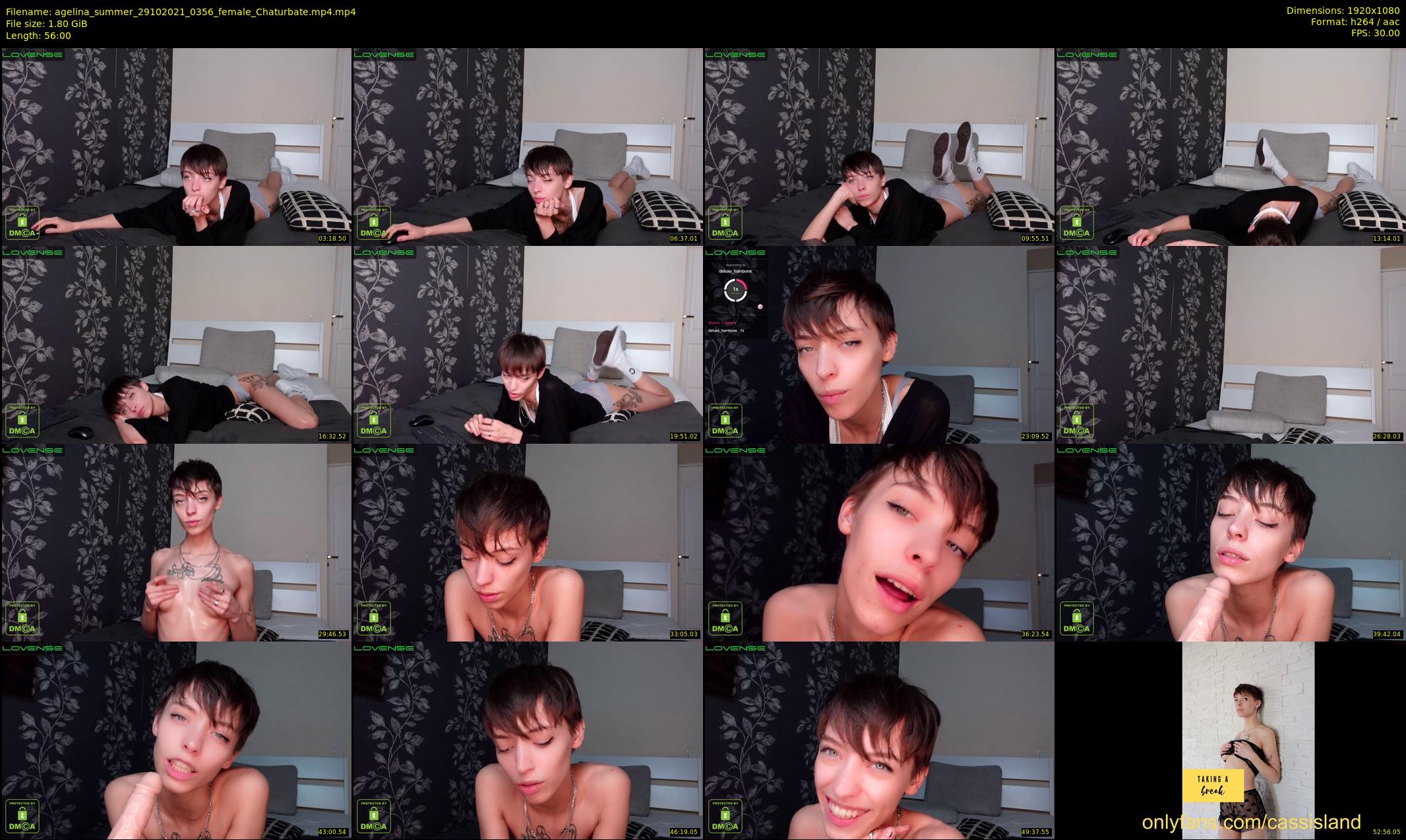 agelina_summer — 56 minute Chaturbate female cam show recording, 1080p, Oct 29, 2021