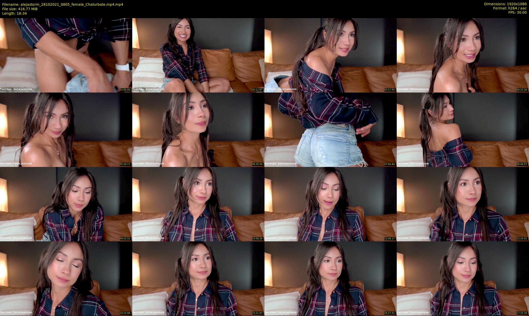 alejastorm — 19 minute Chaturbate female cam show recording, 1080p, Oct 28, 2021