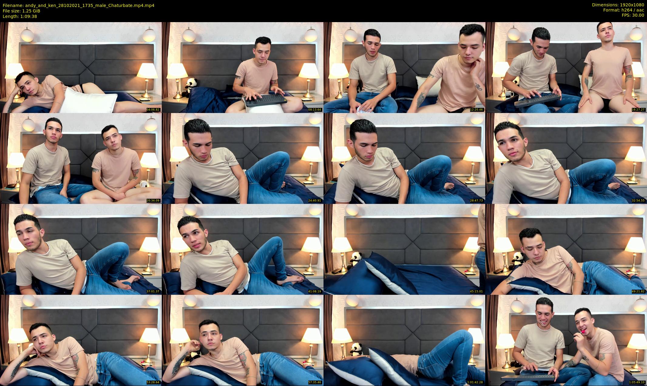 andy_and_ken — 70 minute Chaturbate male cam show recording, 1080p, Oct 28, 2021
