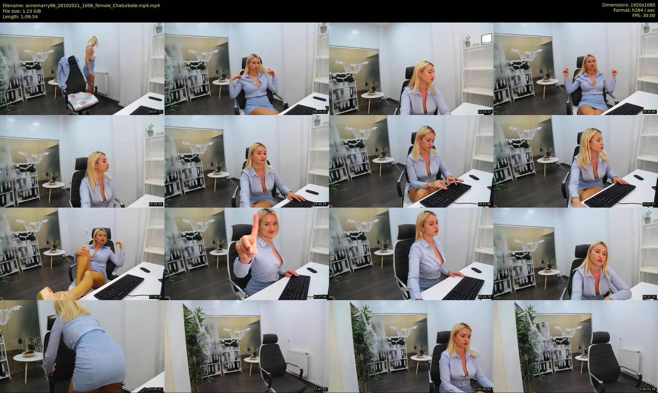 annemarry96 — 70 minute Chaturbate female cam show recording, 1080p, Oct 28, 2021
