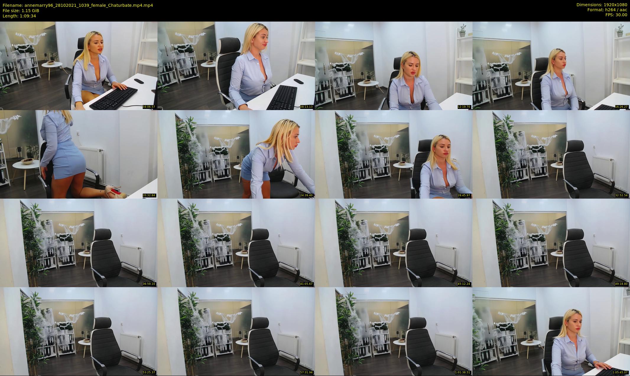 annemarry96 — 70 minute Chaturbate female cam show recording, 1080p, Oct 28, 2021