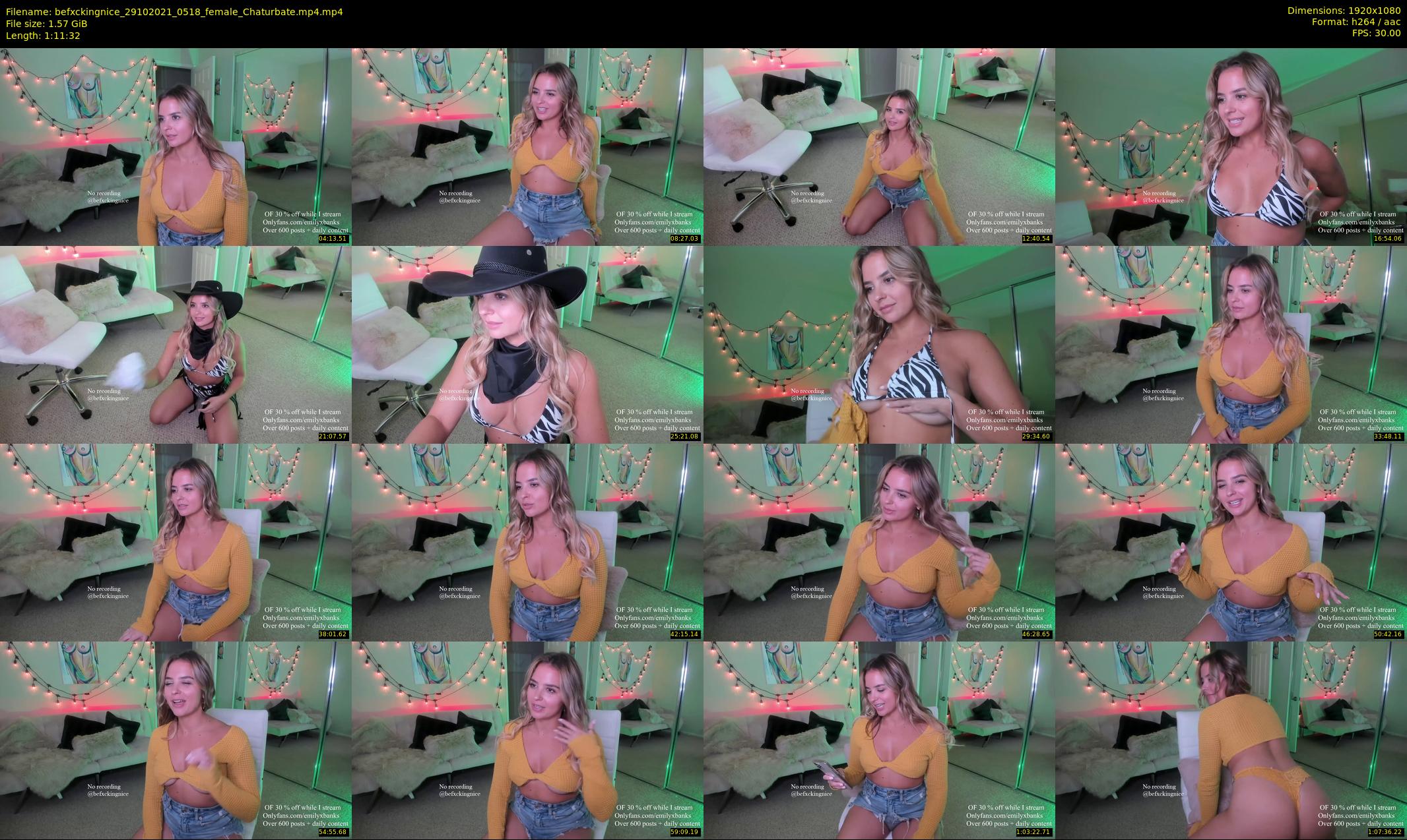 befxckingnice — 72 minute Chaturbate female cam show recording, 1080p, Oct 29, 2021