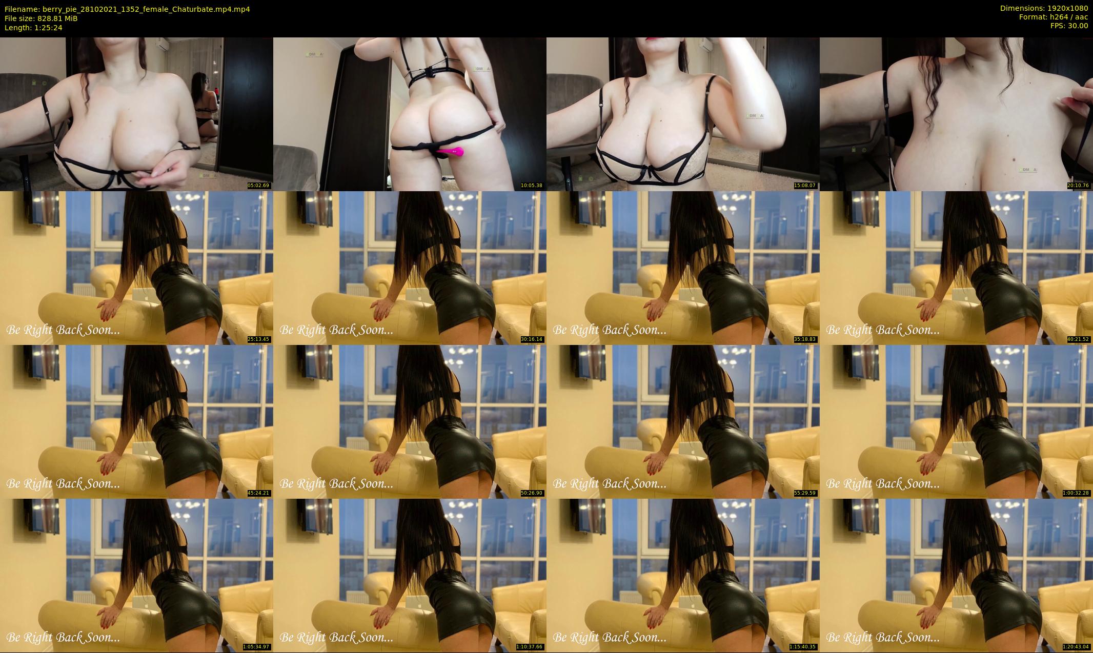 berry_pie — 86 minute Chaturbate female cam show recording, 1080p, Oct 28, 2021