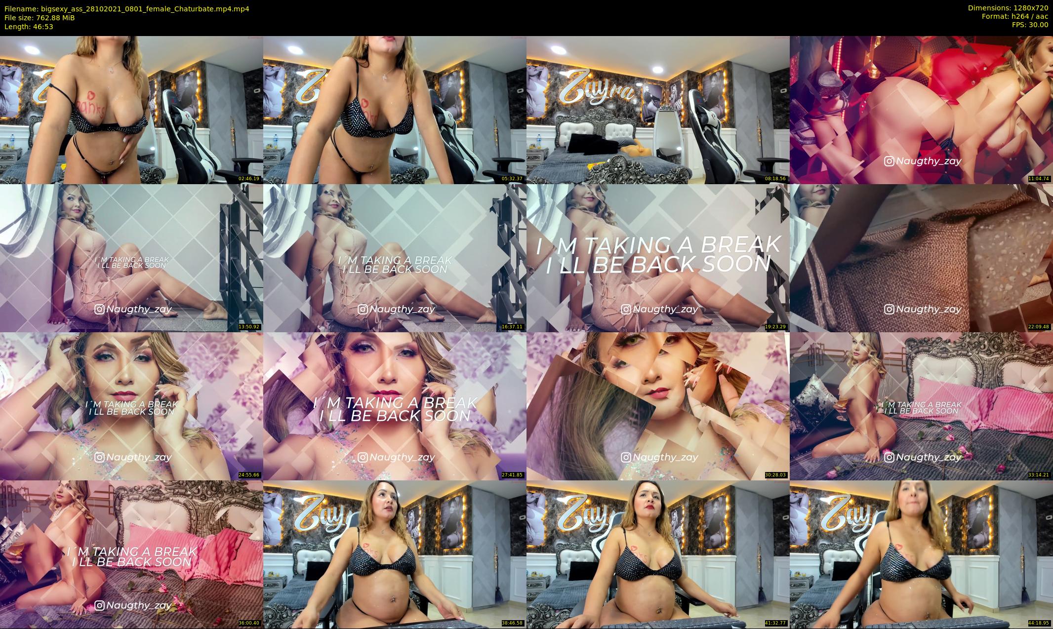 bigsexy_ass — 47 minute Chaturbate female cam show recording, 720p, Oct 28, 2021