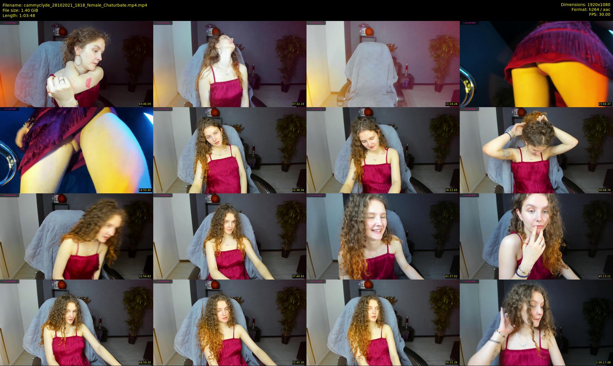 cammyclyde — 64 minute Chaturbate female cam show recording, 1080p, Oct 28, 2021