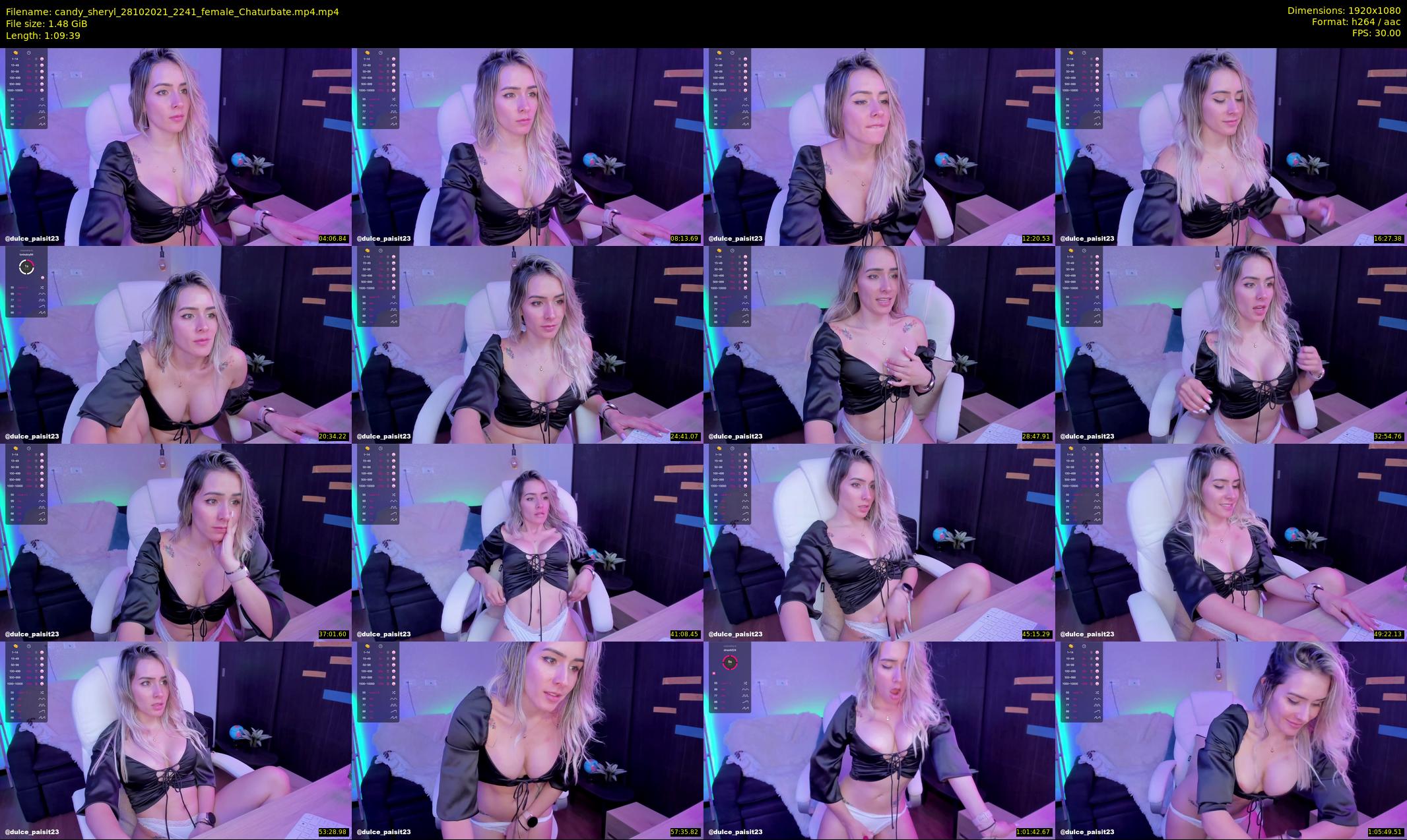 candy_sheryl — 70 minute Chaturbate female cam show recording, 1080p, Oct 28, 2021