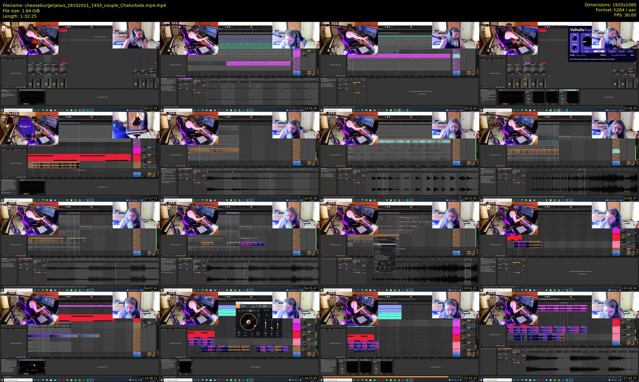 cheeseburgerjesus — 93 minute Chaturbate couple cam show recording, 1080p, Oct 28, 2021
