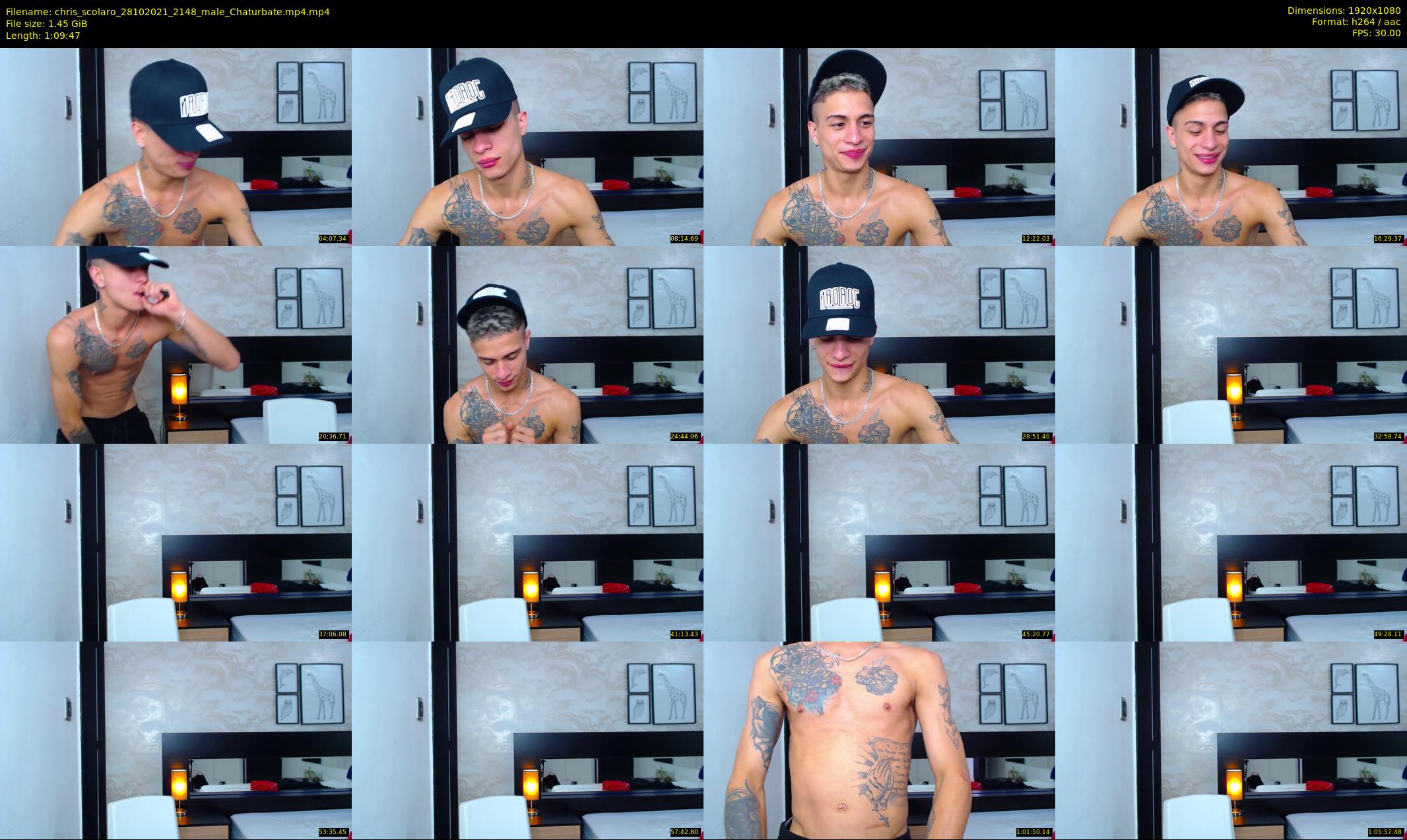chris_scolaro — 70 minute Chaturbate male cam show recording, 1080p, Oct 28, 2021
