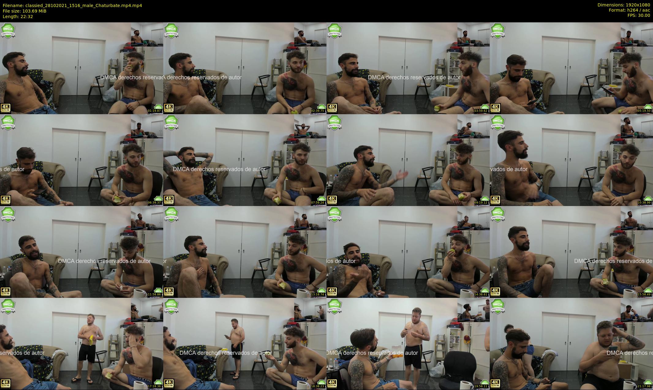 classied — 23 minute Chaturbate male cam show recording, 1080p, Oct 28, 2021