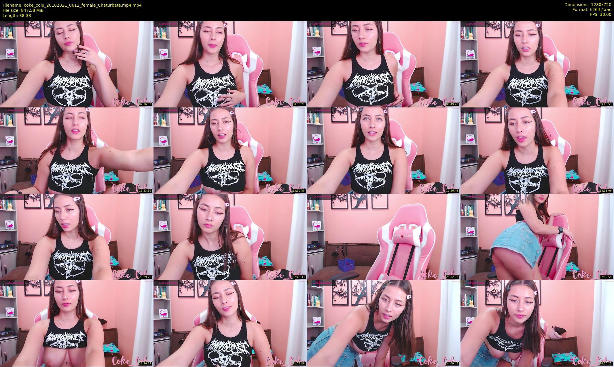 coke_colu — 39 minute Chaturbate female cam show recording, 720p, Oct 28, 2021