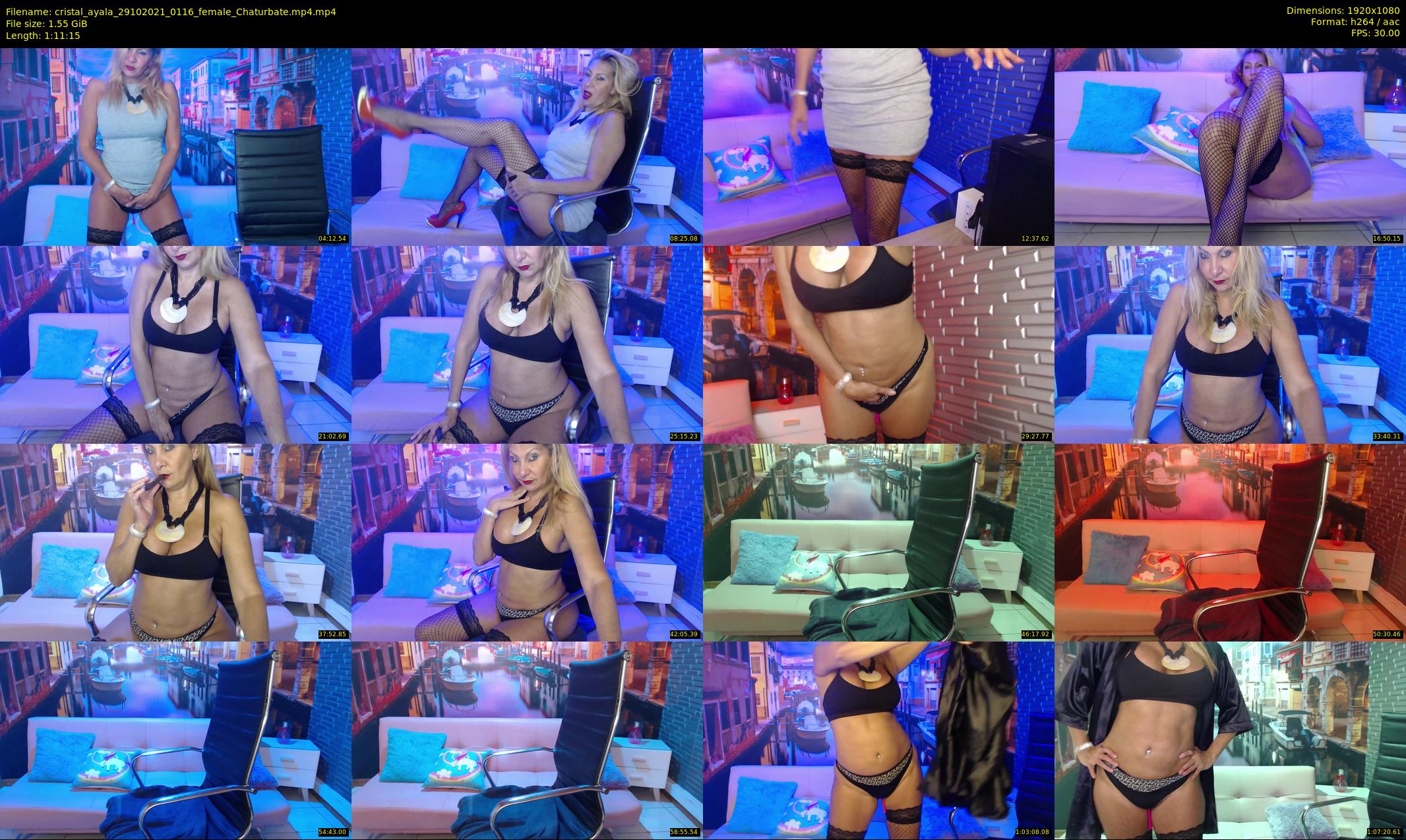 cristal_ayala — 72 minute Chaturbate female cam show recording, 1080p, Oct 29, 2021