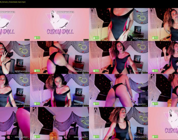 curlydoll1 — 70 minute Chaturbate female cam show recording, 720p, Oct 29, 2021