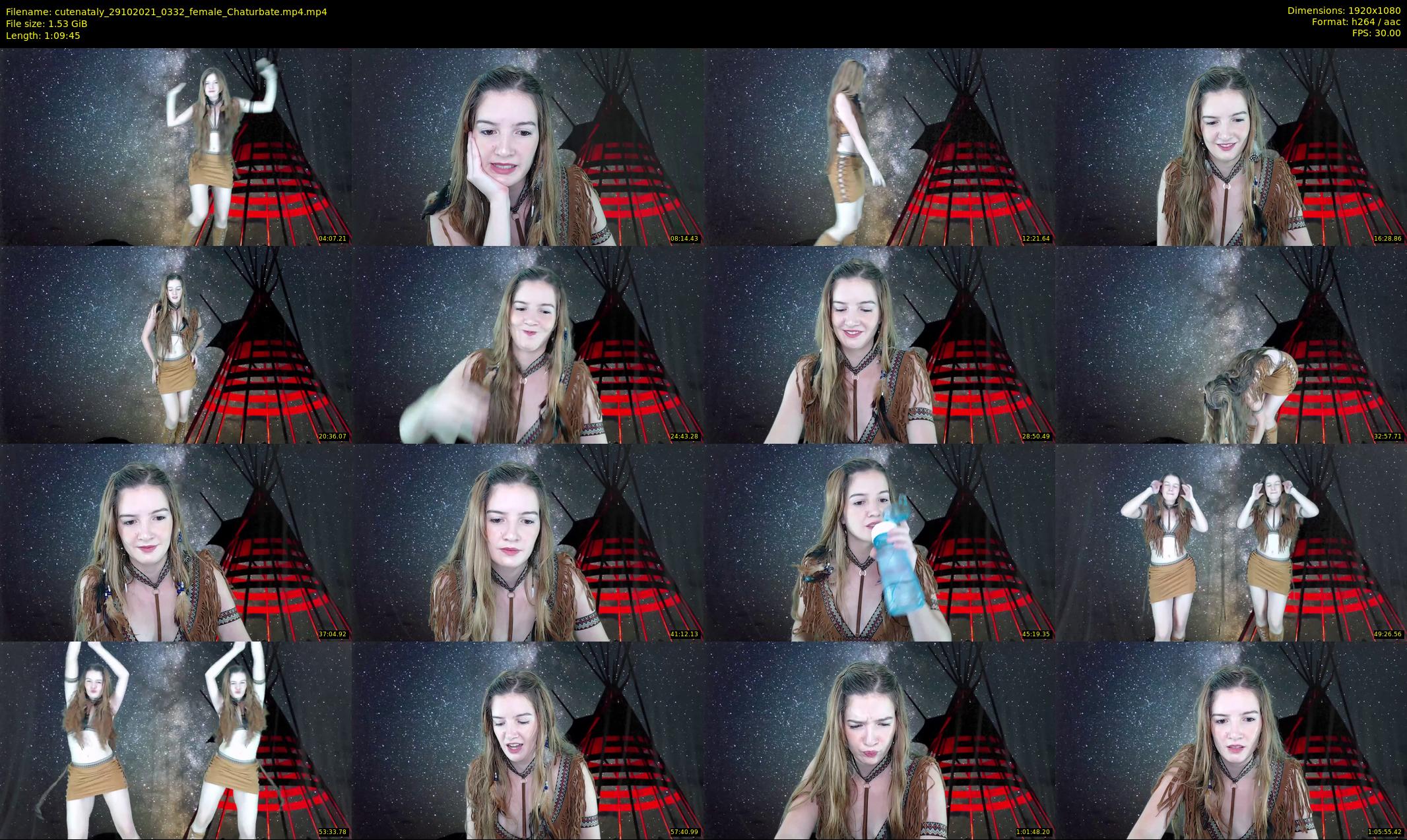 cutenataly — 70 minute Chaturbate female cam show recording, 1080p, Oct 29, 2021