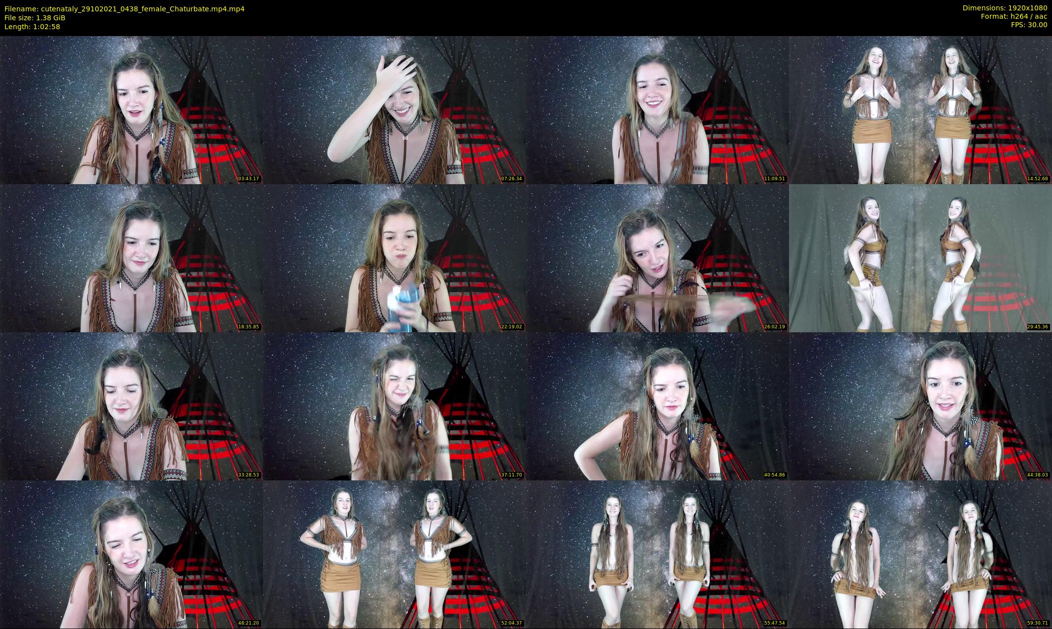cutenataly — 63 minute Chaturbate female cam show recording, 1080p, Oct 29, 2021
