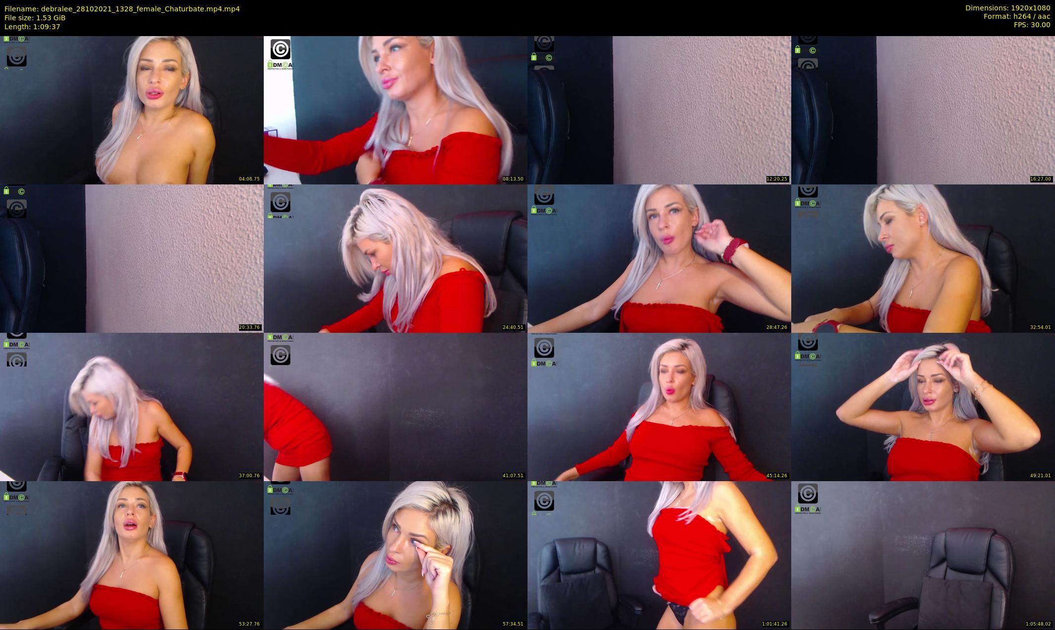 debralee — 70 minute Chaturbate female cam show recording, 1080p, Oct 28, 2021