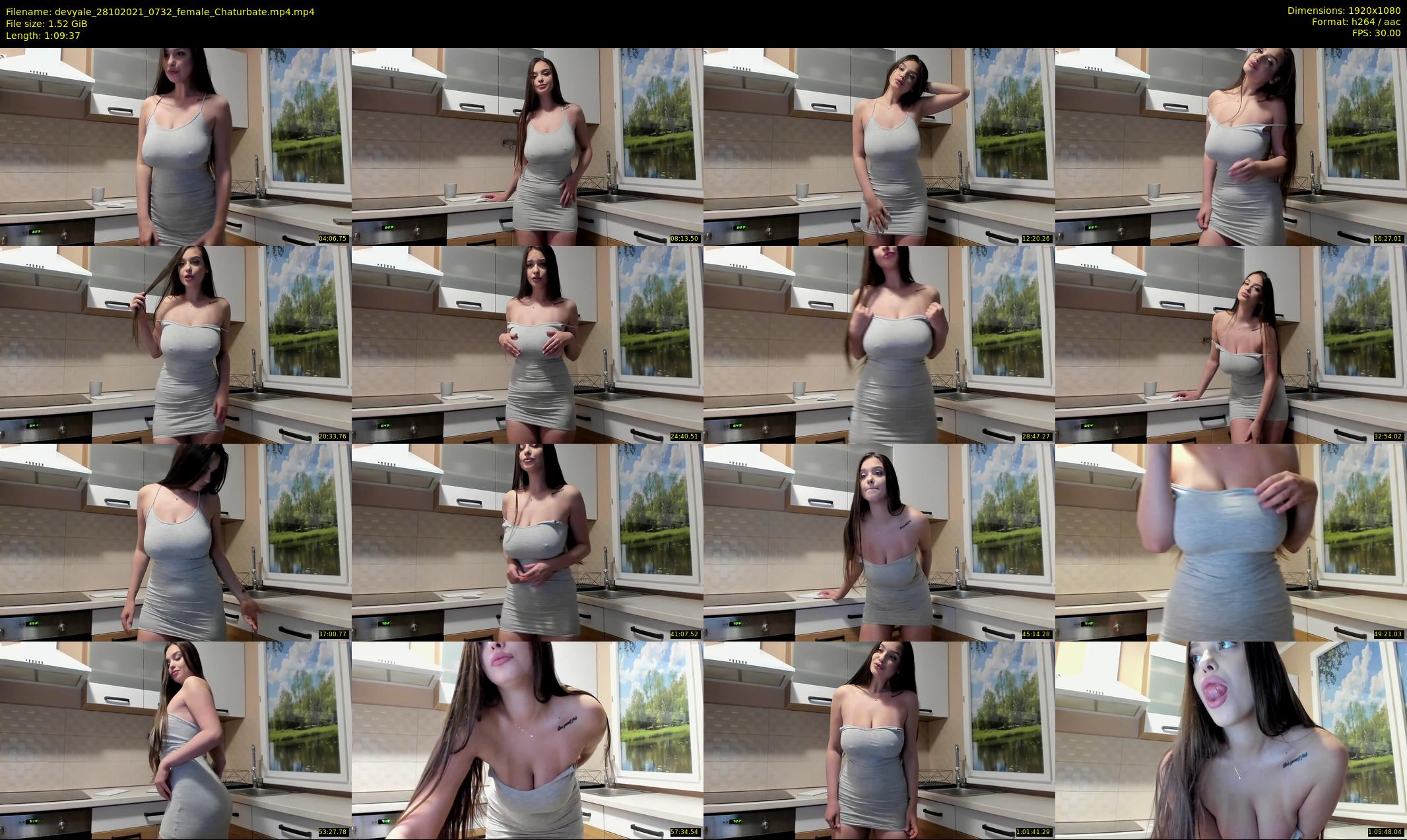 devyale — 70 minute Chaturbate female cam show recording, 1080p, Oct 28, 2021
