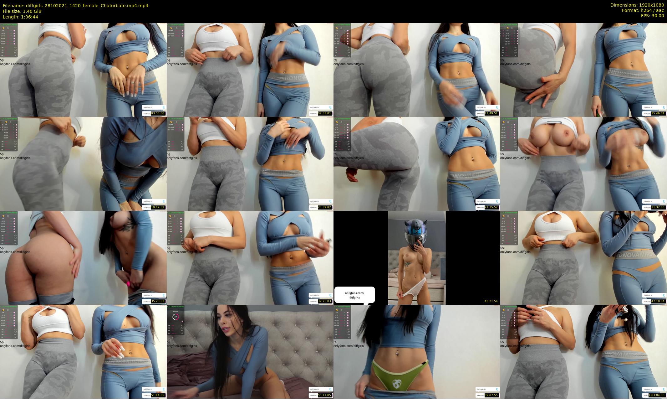 diffgirls — 67 minute Chaturbate female cam show recording, 1080p, Oct 28, 2021